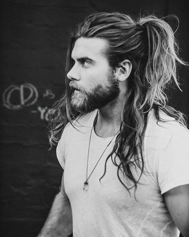 Long Hairstyles for Men Photo №10