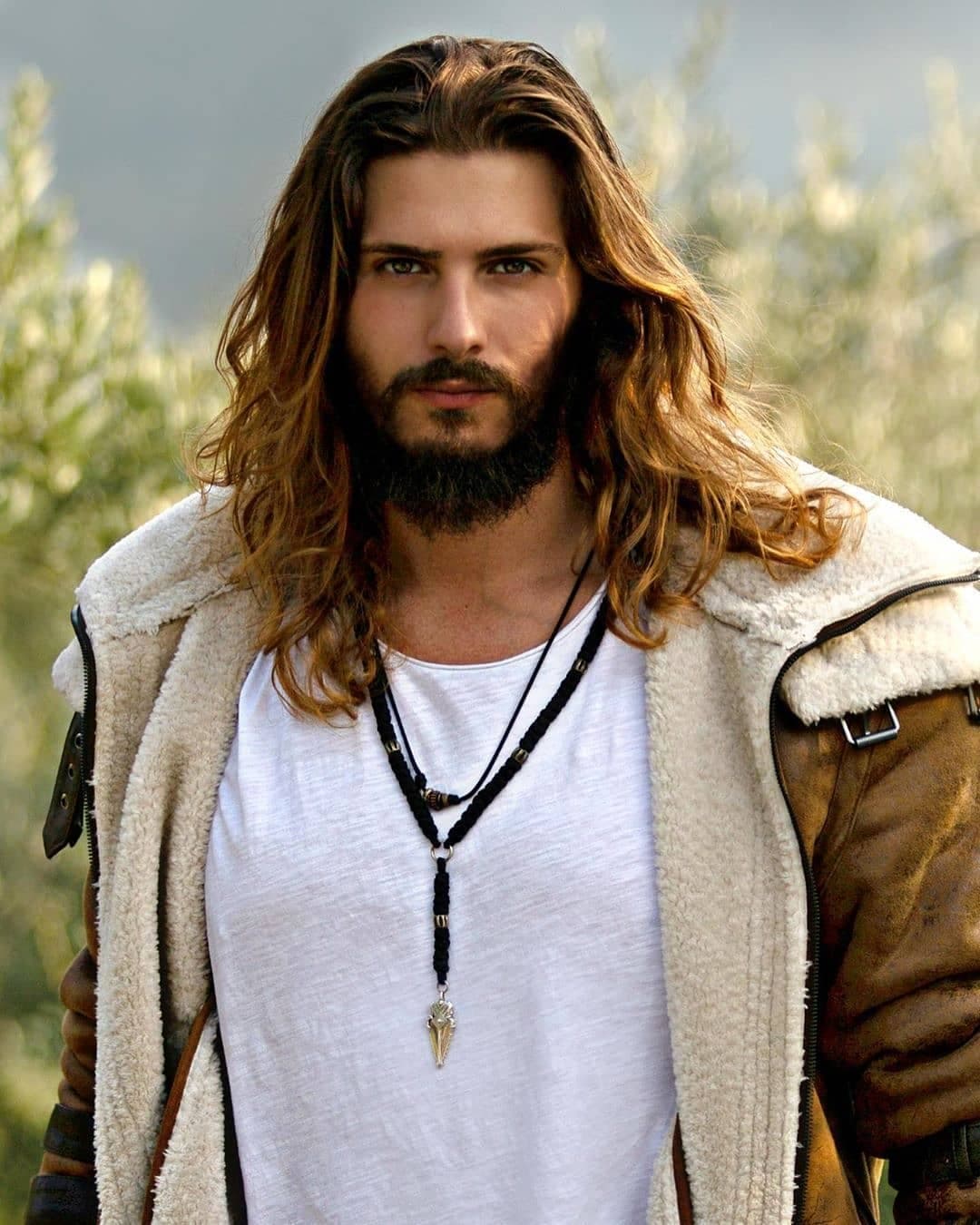 Long Hairstyles for Men Photo №40