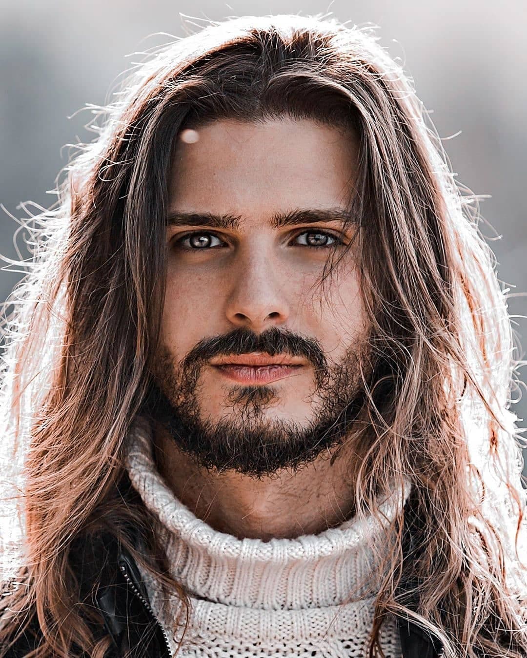 Long Hairstyles for Men Photo №9