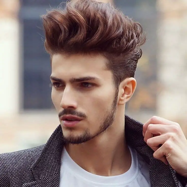Men's Haircut Shaved Sides Photo №13