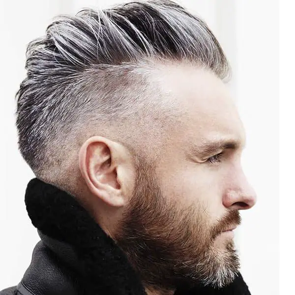 Men's Haircut Shaved Sides Photo №14