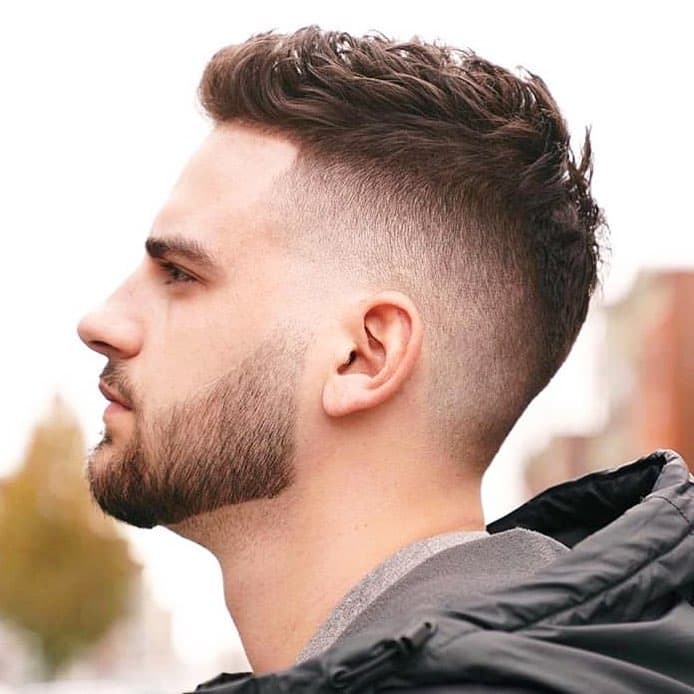 Men's Haircut Shaved Sides Photo №19