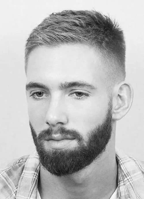 Men's Haircut Shaved Sides Photo №2