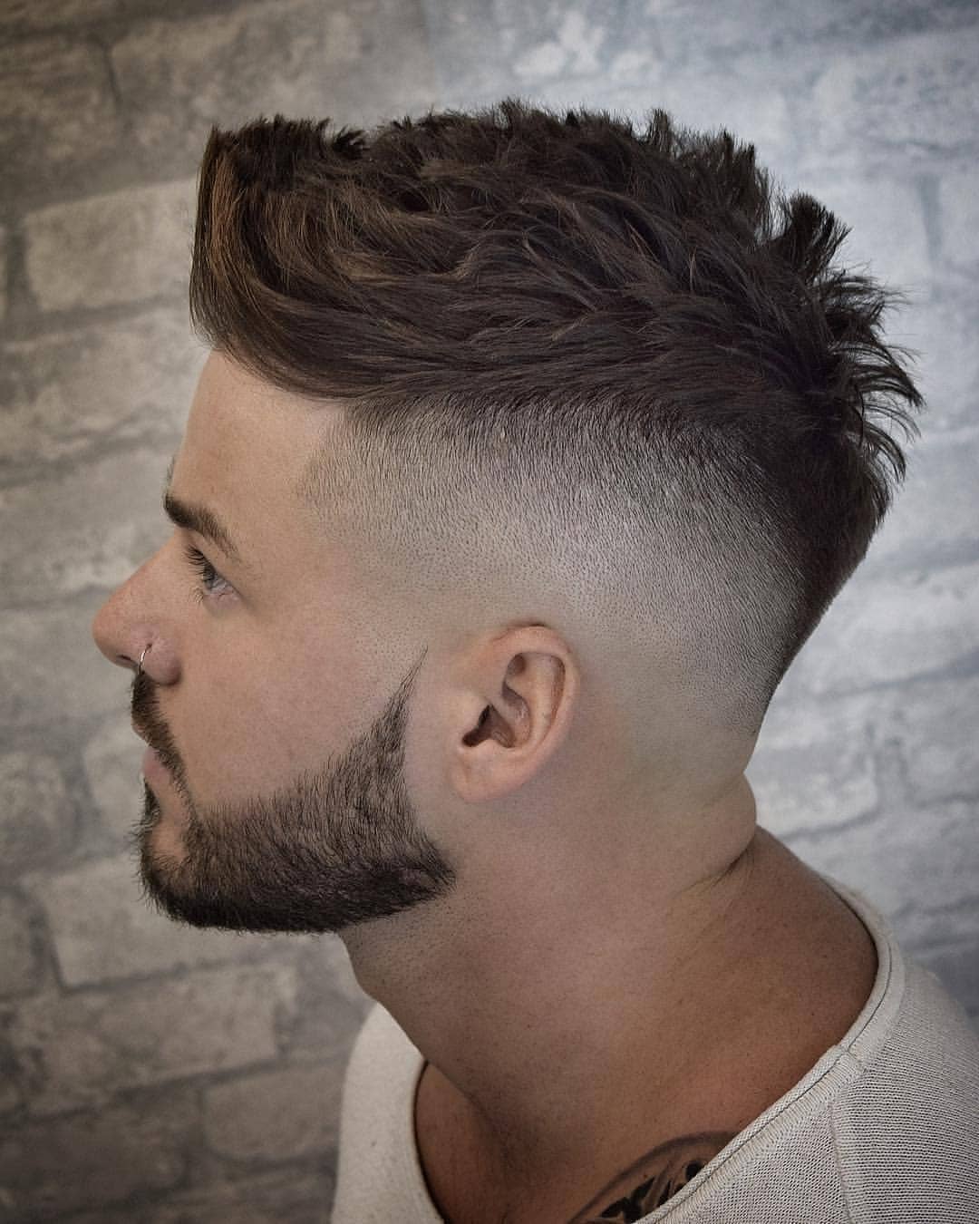 Men's Haircut Shaved Sides Photo №22