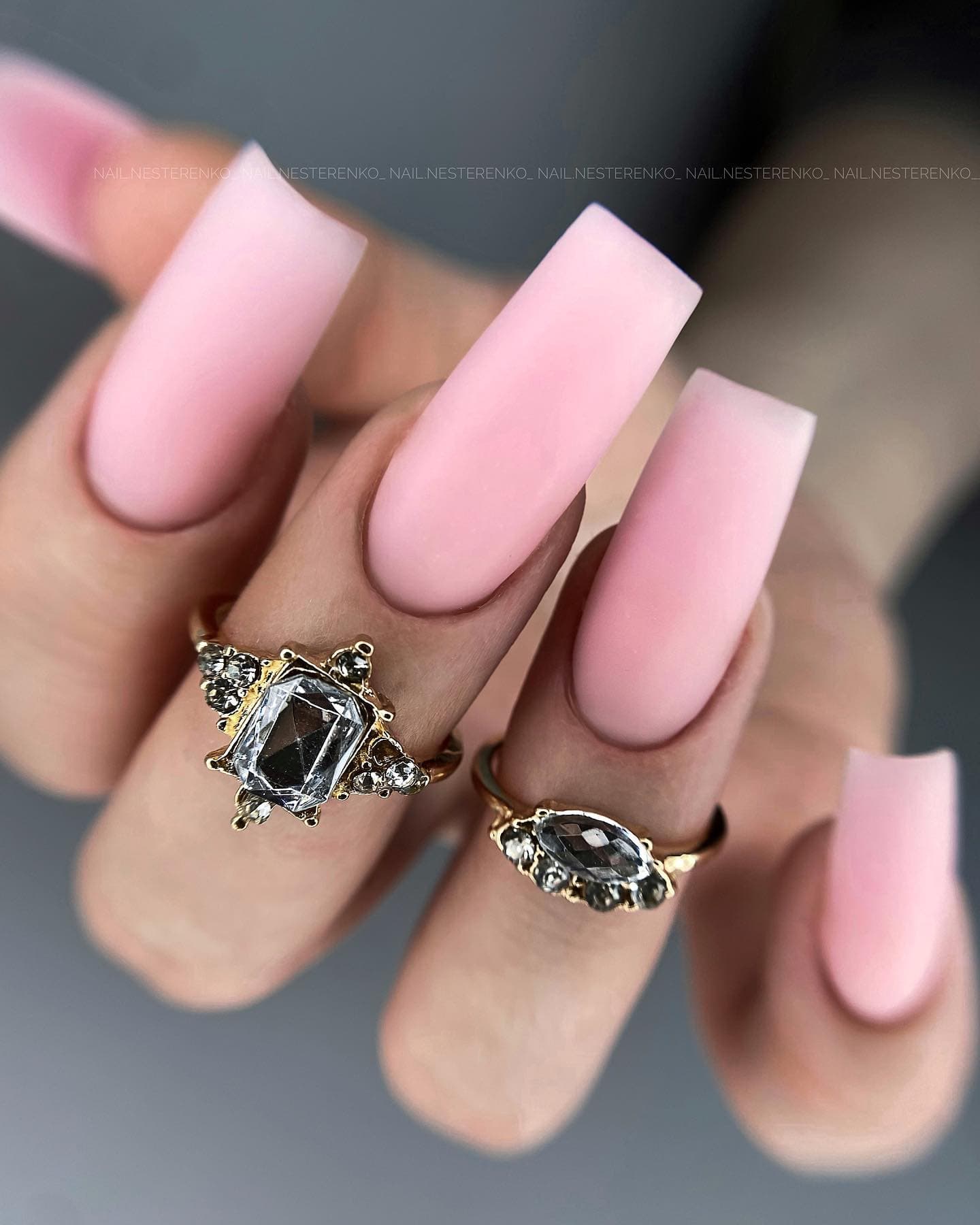Hot Pink Nails Photo №109