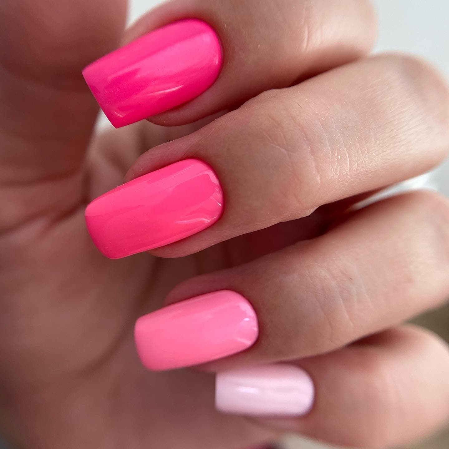 Hot Pink Nails Photo №13