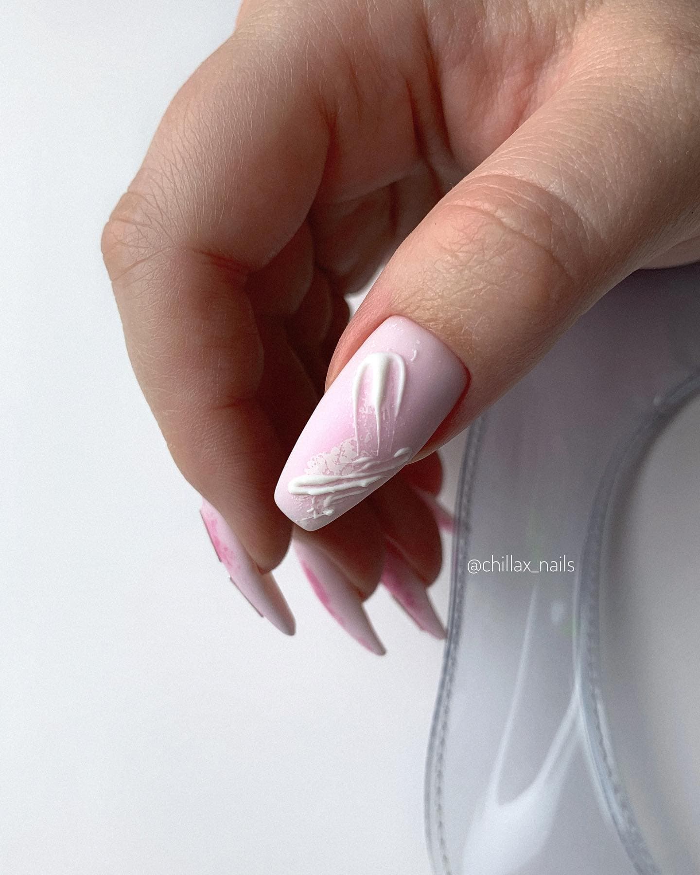 Hot Pink Nails Photo №137