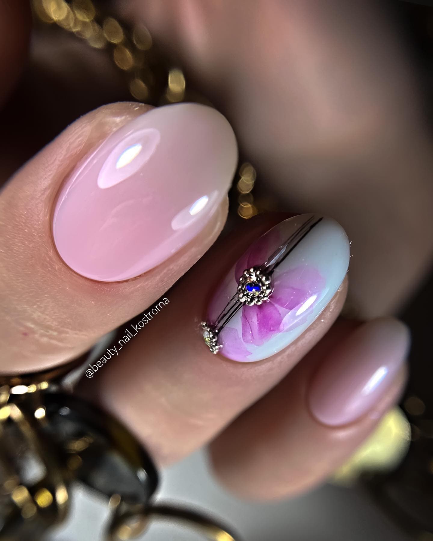 Hot Pink Nails Photo №17