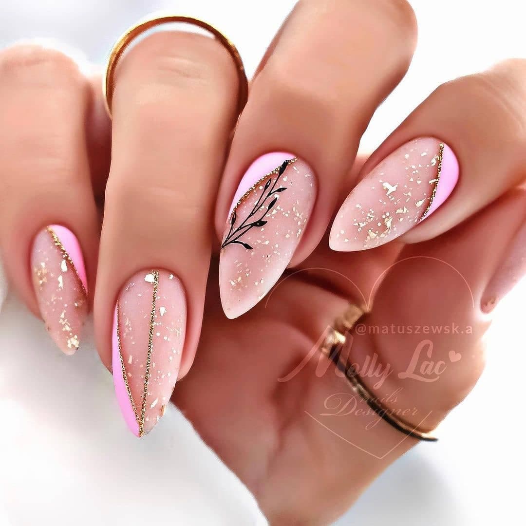 Hot Pink Nails Photo №18