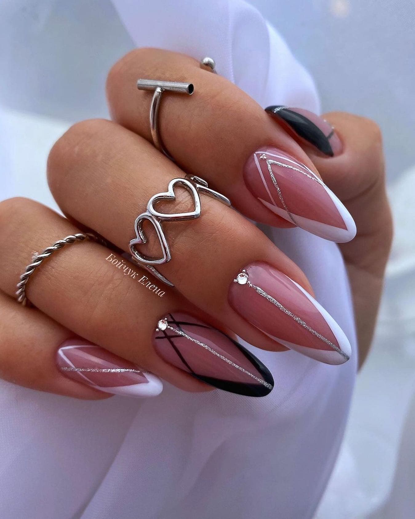 Hot Pink Nails Photo №180