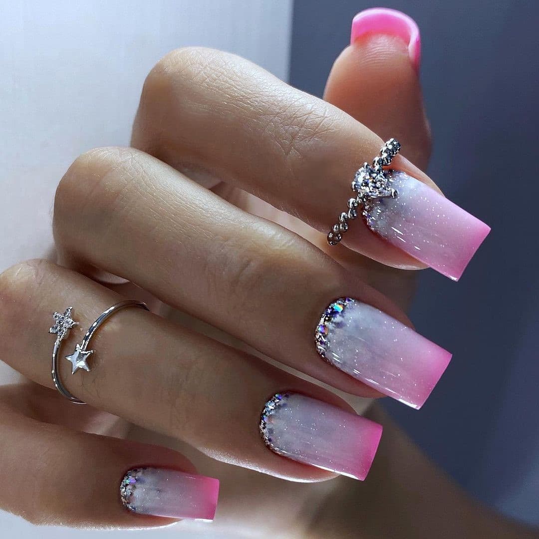 Hot Pink Nails Photo №46