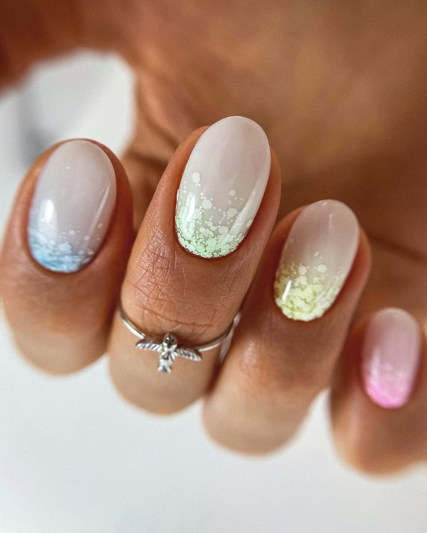 Wedding Nails for Bride Photo №117
