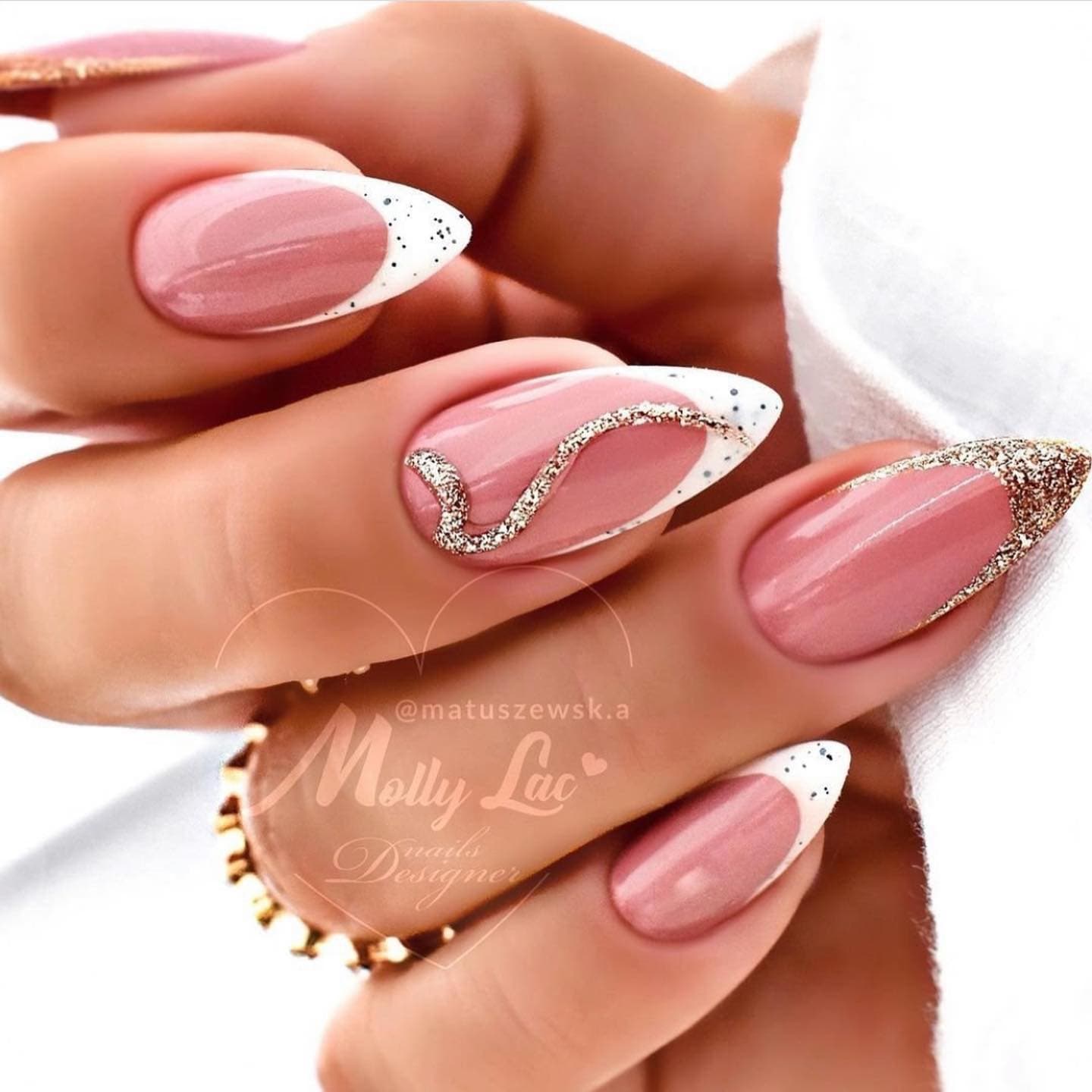 Wedding Nails for Bride Photo №127