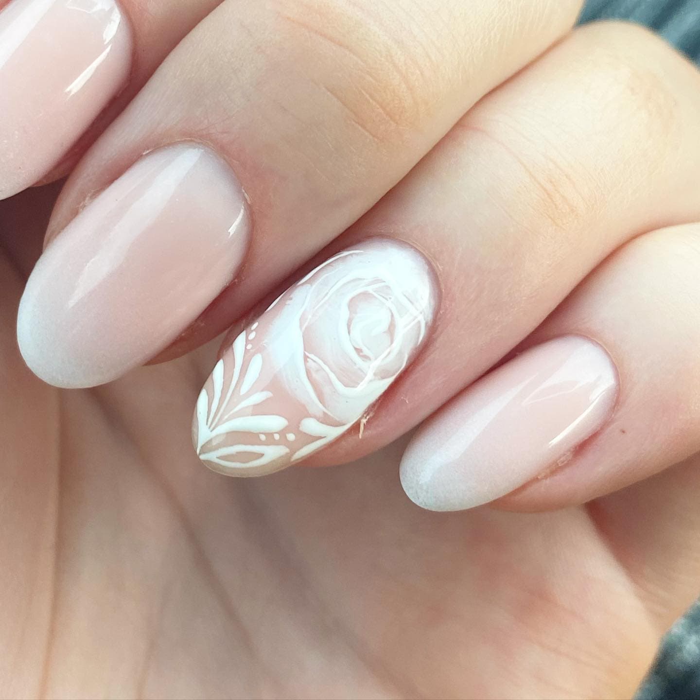 Wedding Nails for Bride Photo №14