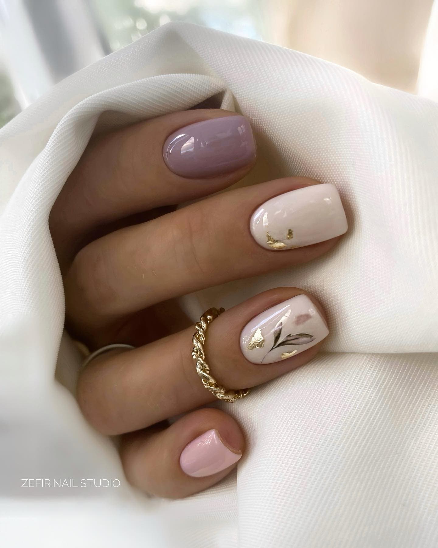 Wedding Nails for Bride Photo №142