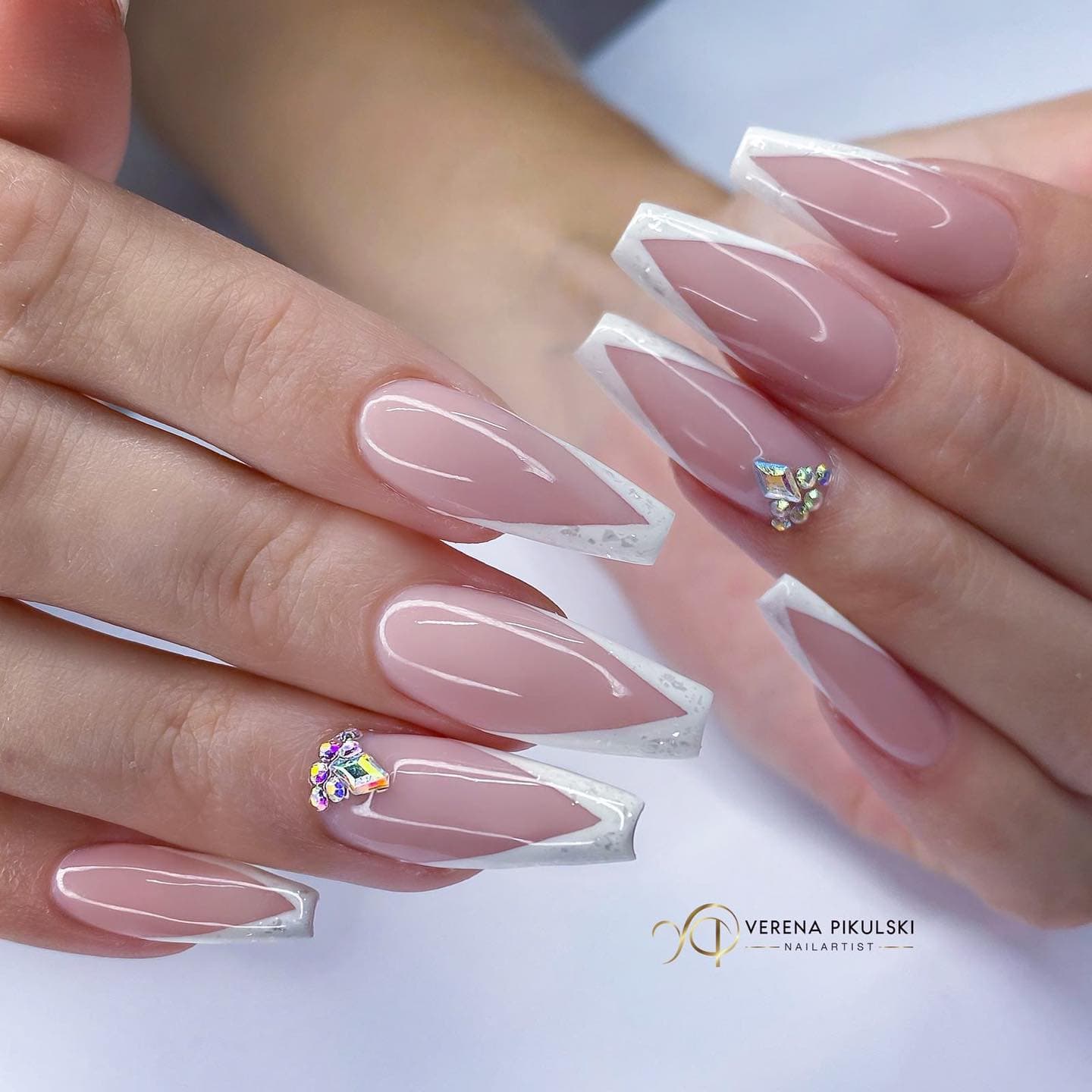 Wedding Nails for Bride Photo №25