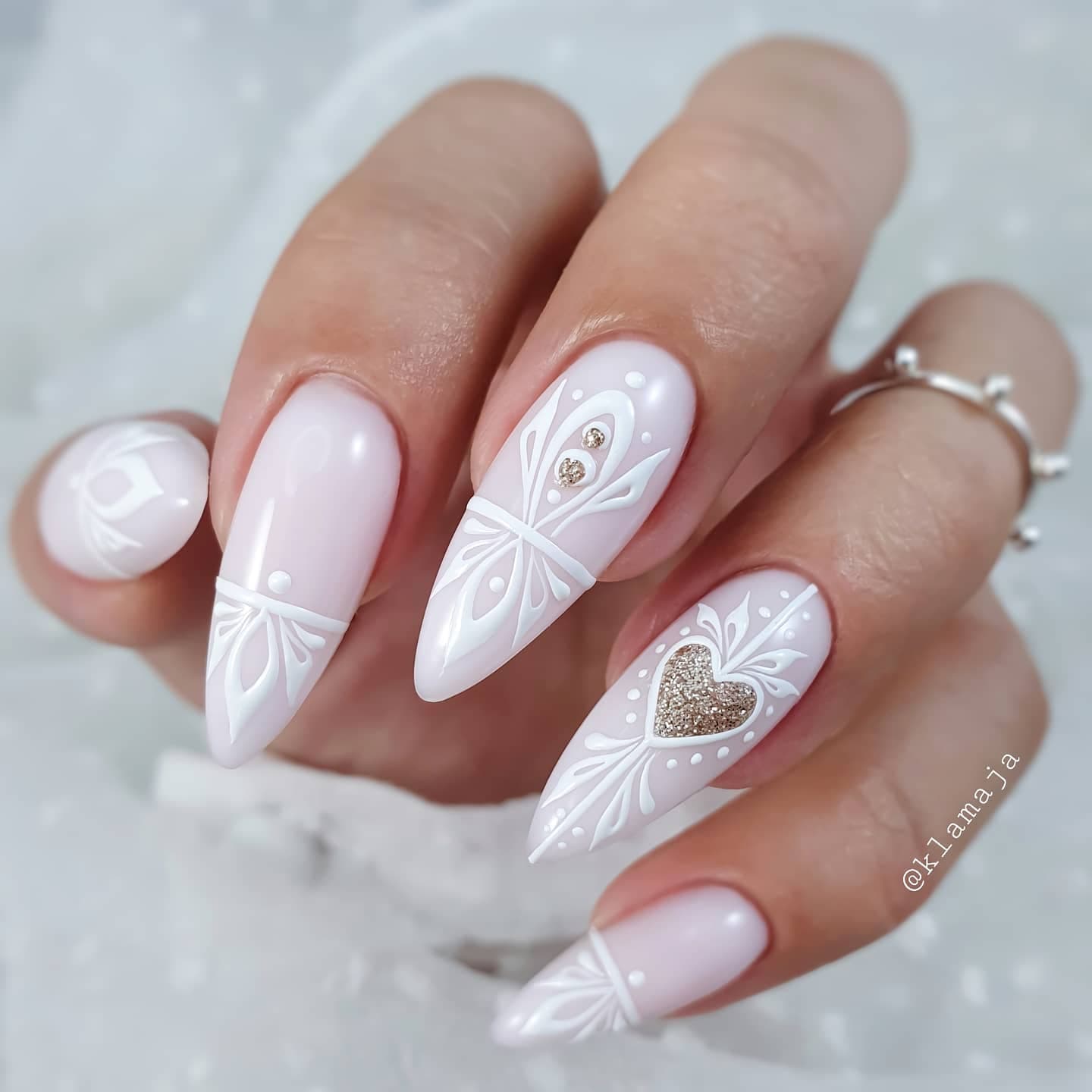 Wedding Nails for Bride Photo №3