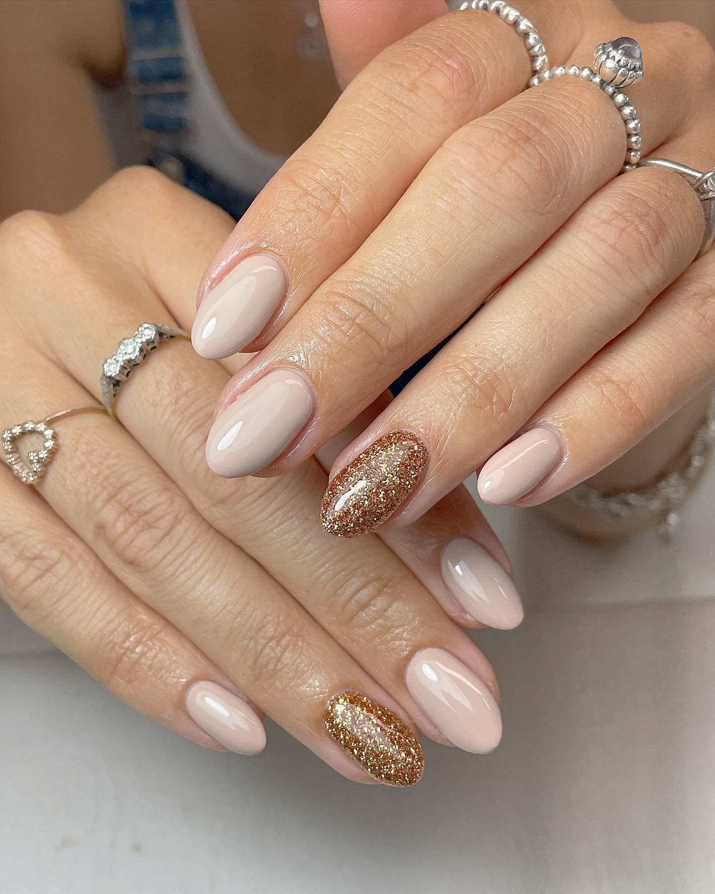 Wedding Nails for Bride Photo №34