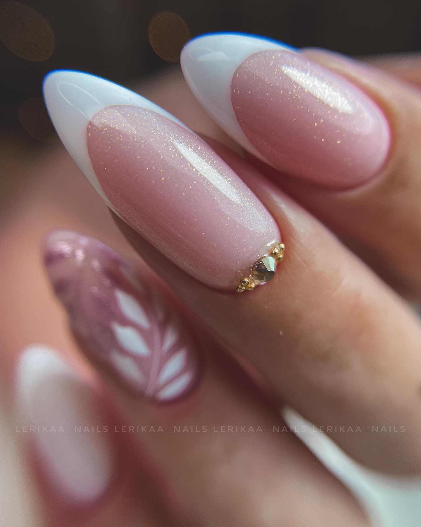 Wedding Nails for Bride Photo №36