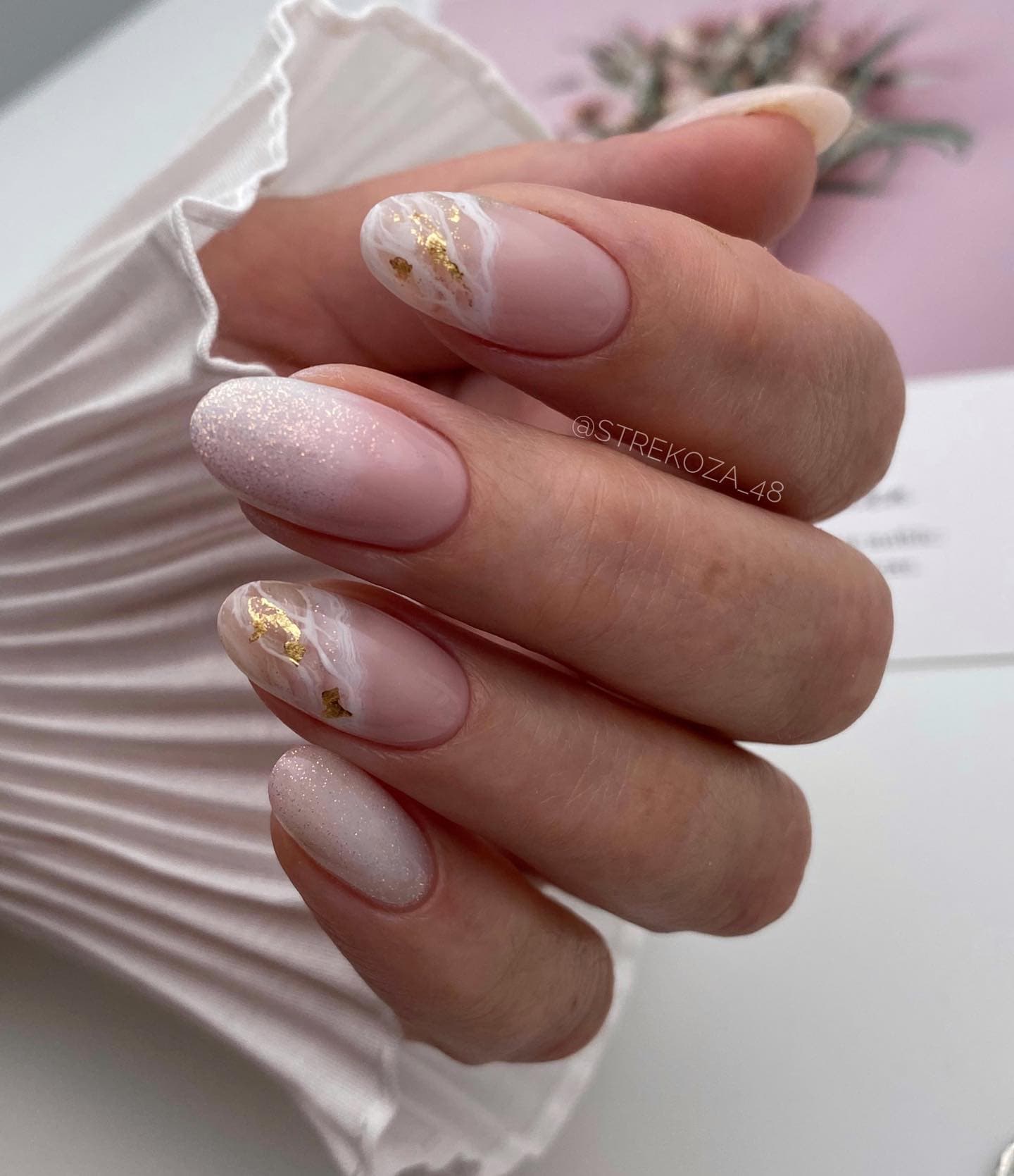 Wedding Nails for Bride Photo №38