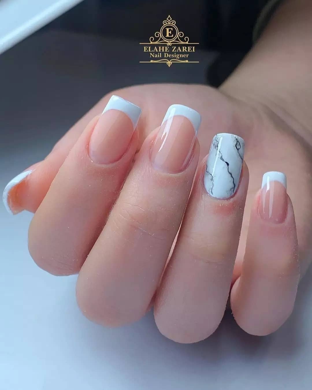 Wedding Nails for Bride Photo №55