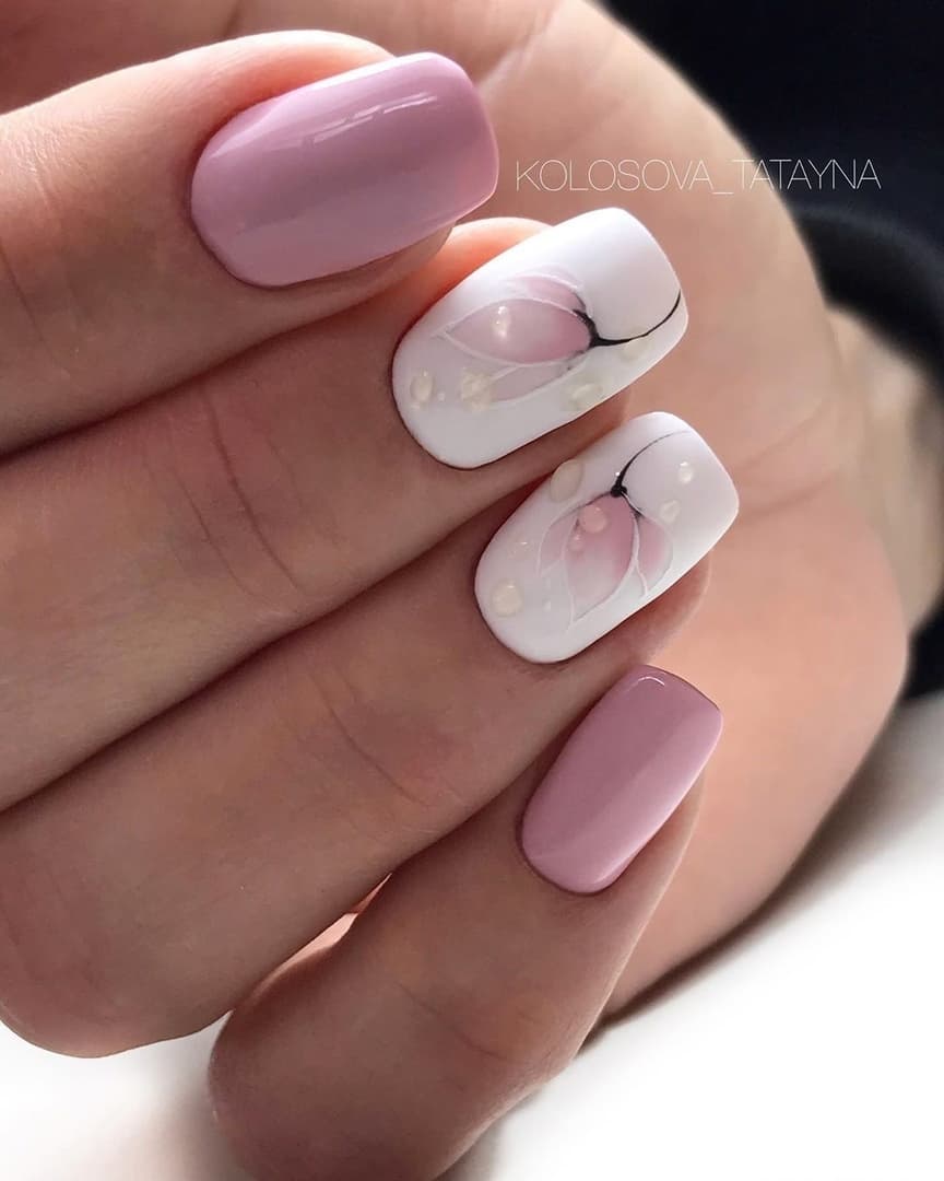 Wedding Nails for Bride Photo №56