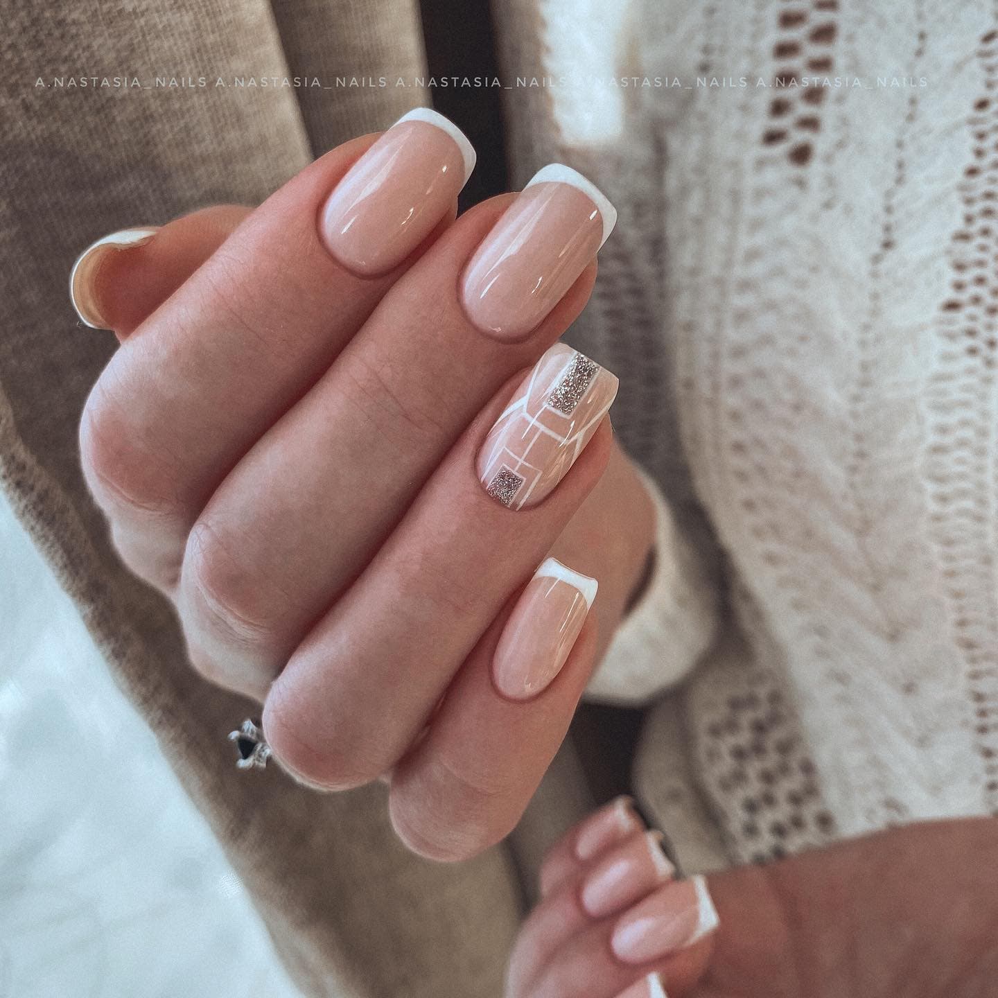 Wedding Nails for Bride Photo №73