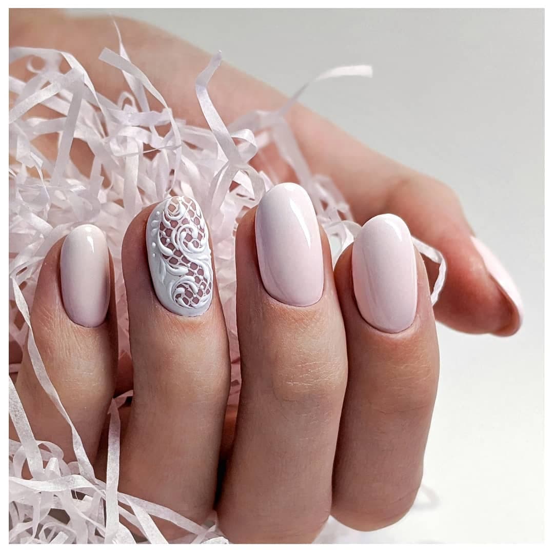 Wedding Nails for Bride Photo №74