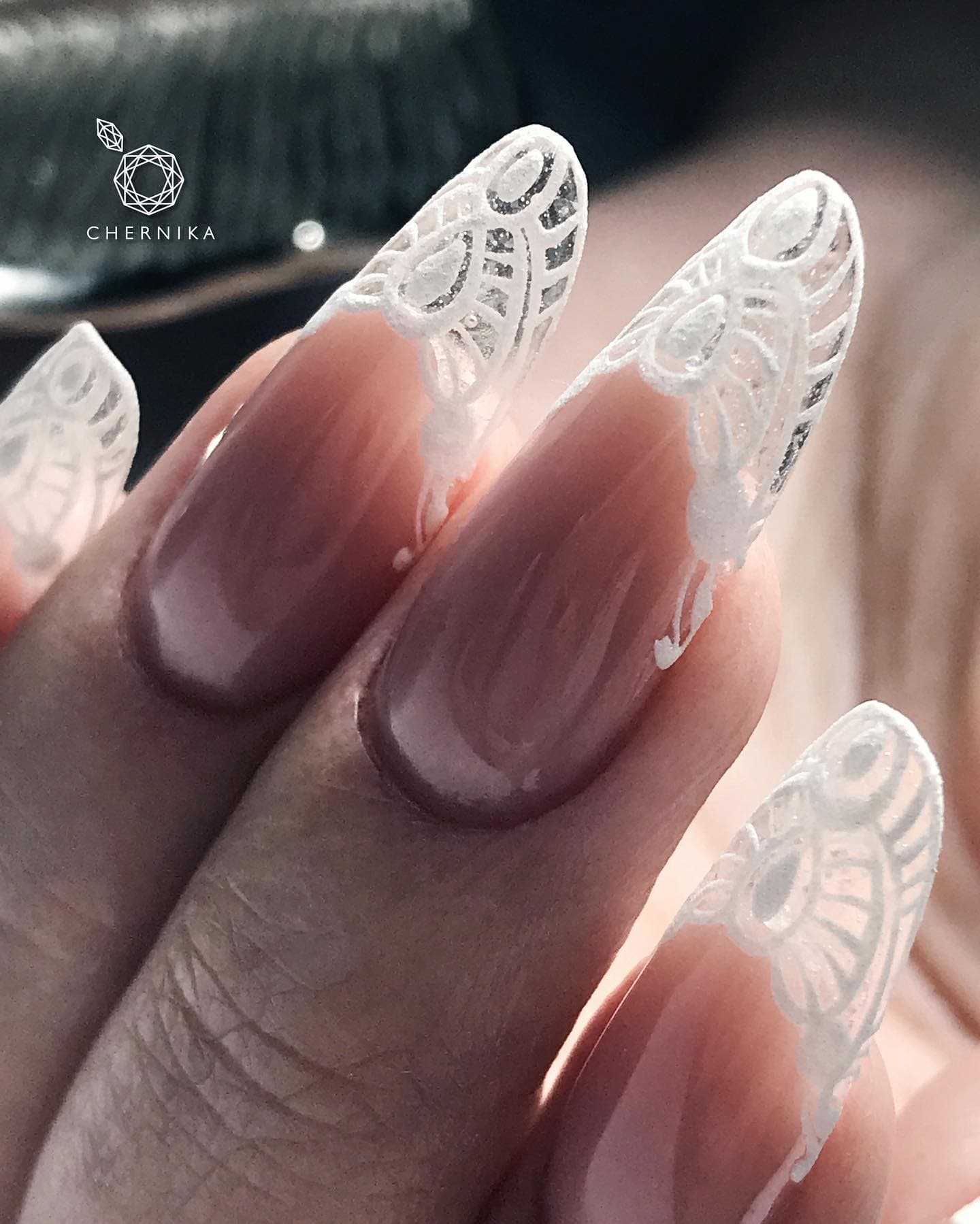Wedding Nails for Bride Photo №76